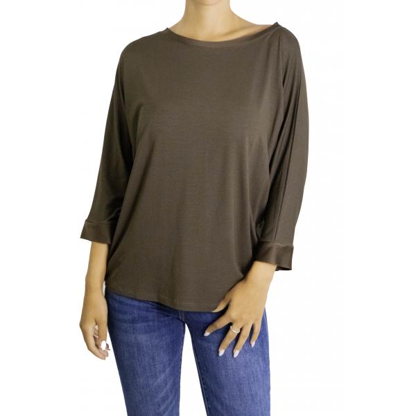 Maglia con dettagli in raso 